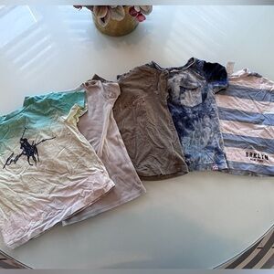 Marmar Copenhagen, appaman, H&M Polo Ralph Lauren Kids Short Sleeve lot of 5 Ts